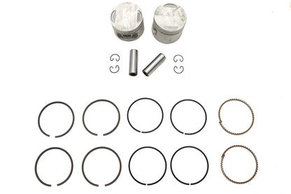 Replica 883cc 3 Piston Set .005 Oversize