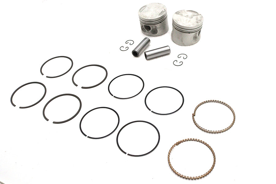 Replica 883cc 3 Piston Set .005 Oversize
