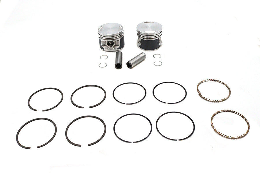 Replica 883cc 3 Piston Set .010 Oversize