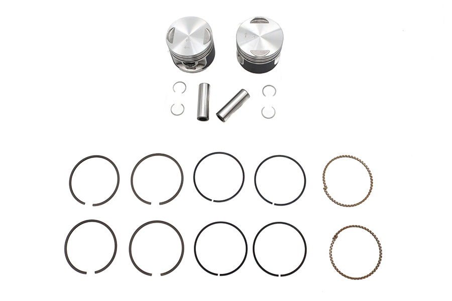 Replica 883cc 3 Piston Set .010 Oversize
