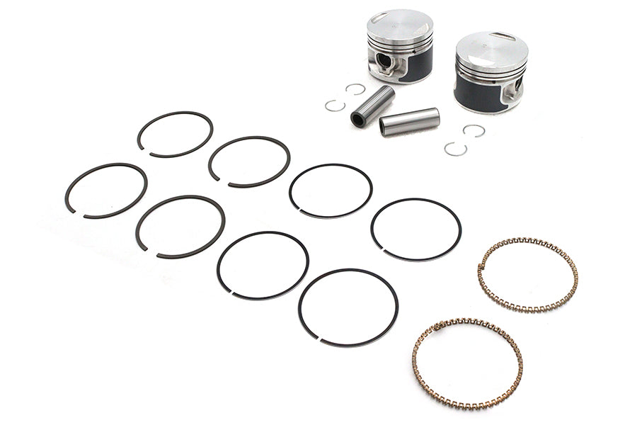 Replica 883cc 3 Piston Set .010 Oversize