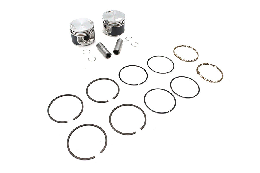 Replica 883cc 3 Piston Set .010 Oversize