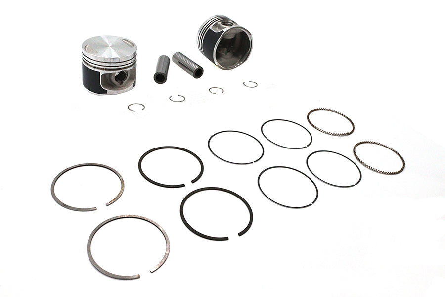 Replica 883cc 3 Piston Set .030 Oversize