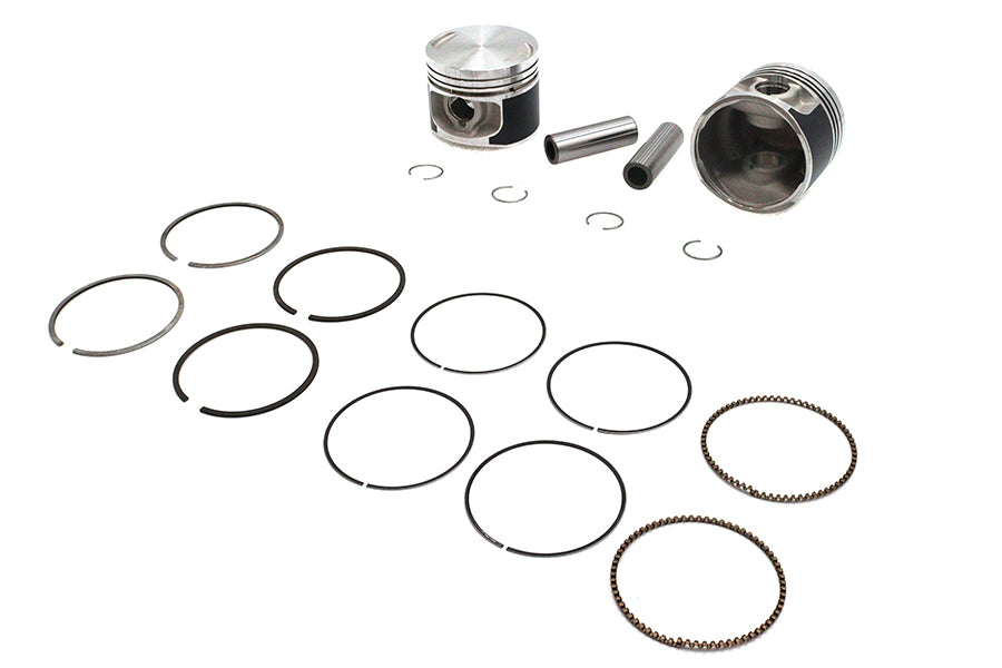Replica 883cc 3 Piston Set .030 Oversize