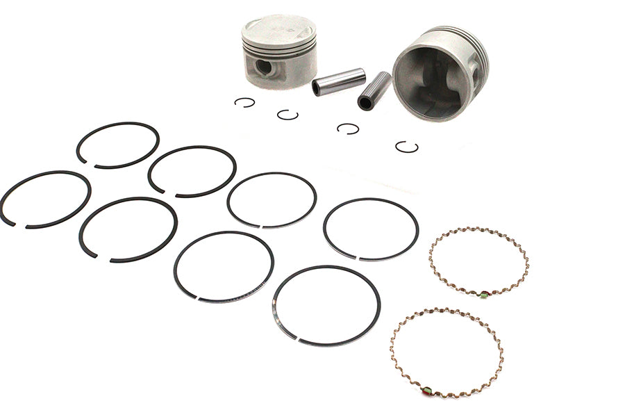 Replica 1200cc 3-1/2 Piston Set Standard Size