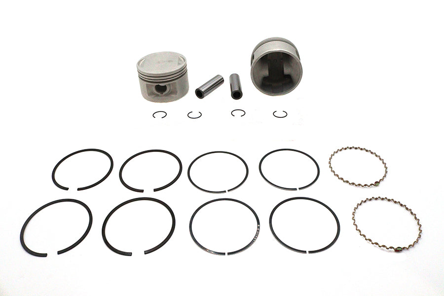 Replica 1200cc 3-1/2 Piston Set .010 Oversize