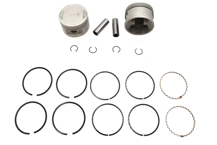 Replica 1200cc 3-1/2 Piston Set .010 Oversize