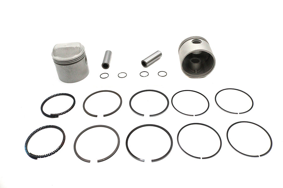 Replica 1000cc 3-3/16 Piston Set .040 Oversize