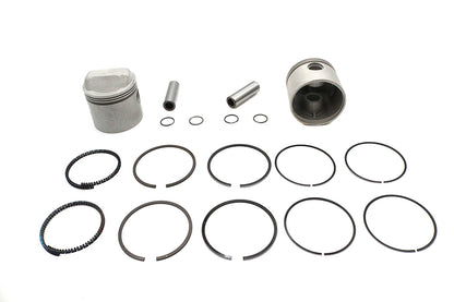 Replica 1000cc 3-3/16 Piston Set .040 Oversize