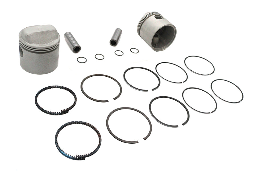 Replica 1000cc 3-3/16 Piston Set .040 Oversize
