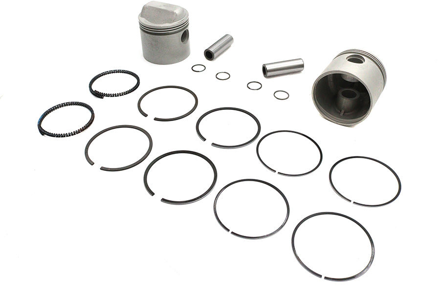Replica 1000cc 3-3/16 Piston Set .040 Oversize