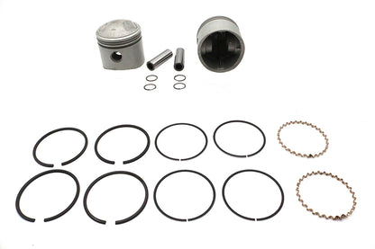 61 Overhead Valve 3-5/16" Piston Set Standard Size