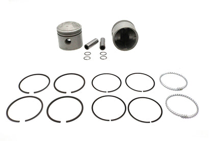 Replica 74 Overhead Valve 3-7/16" Piston Set .050 Oversize