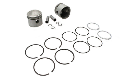 Replica 74 Overhead Valve 3-7/16" Piston Set .050 Oversize