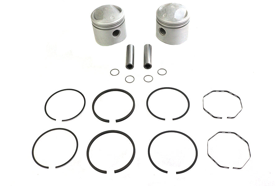 Replica 74 Overhead Valve 3-7/16" Piston Set .060 Oversize