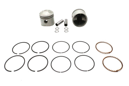 Replica 80 Overhead Valve 3-1/2" Piston Set .020 Oversize