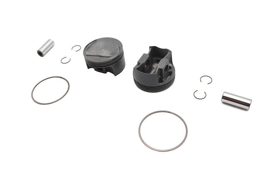 113 Ultima 4" Bore Twin Cam Piston Set .005 Oversize