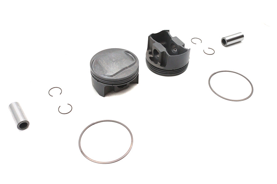 113 Ultima 4" Bore Twin Cam Piston Set .005 Oversize