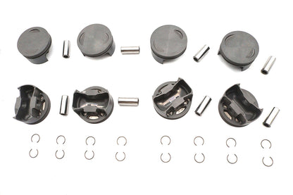 130 Ultima 4.400" Bore Piston Set Standard