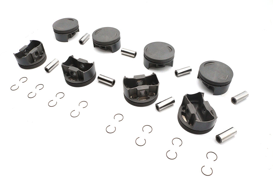 130 Ultima 4.400" Bore Piston Set Standard