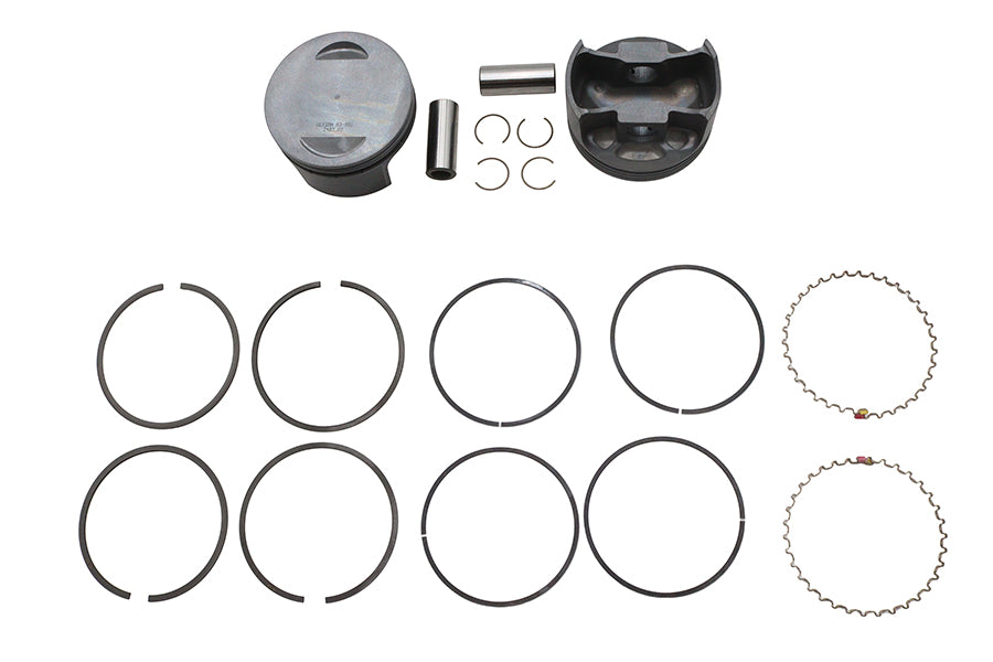 130 Ultima 4.400" Bore Piston Set .005 Oversize