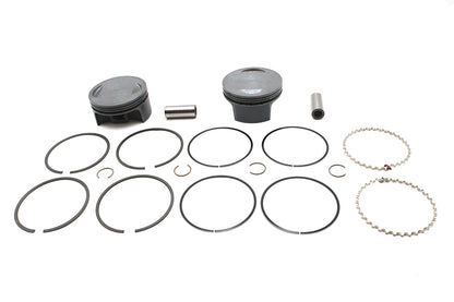 130 Ultima 4.400" Bore Piston Set .010 Oversize
