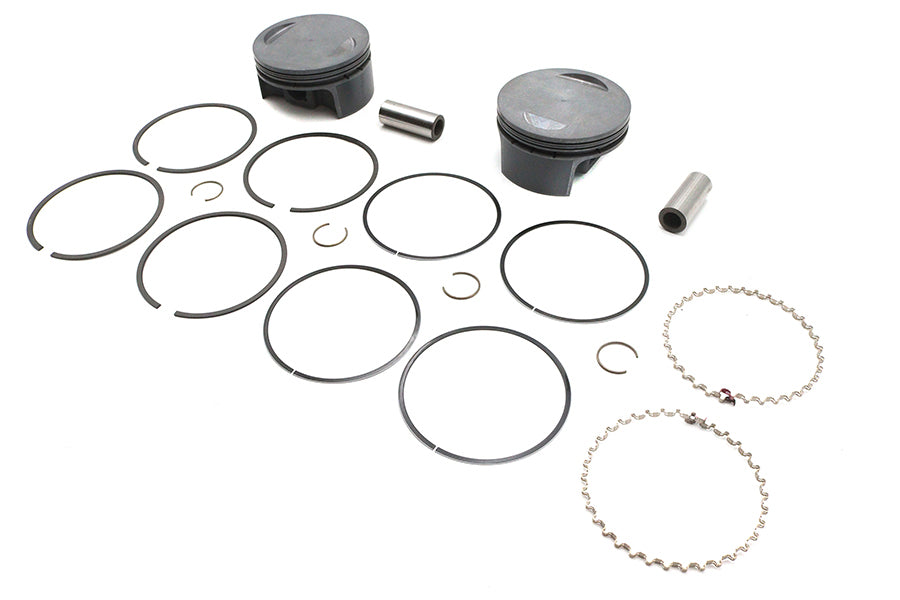 130 Ultima 4.400" Bore Piston Set .010 Oversize