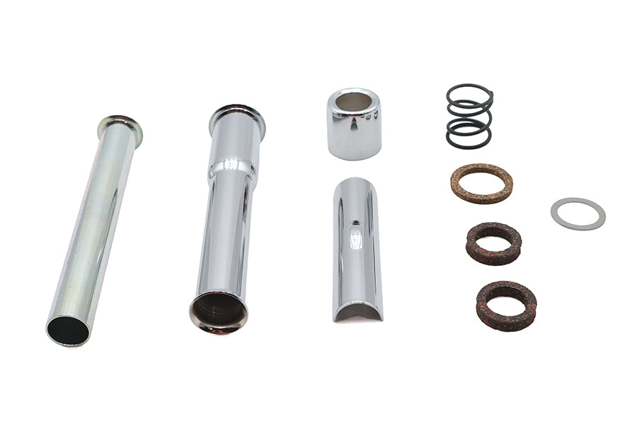 Ultima Shovelhead Pushrod Cover Kit Chrome