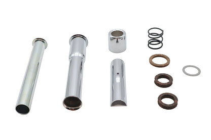 Ultima Shovelhead Pushrod Cover Kit Chrome