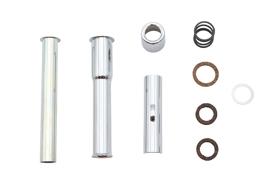 Ultima Shovelhead Pushrod Cover Kit Chrome