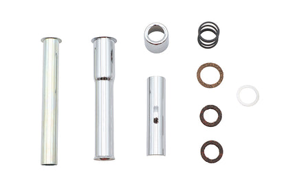Ultima Shovelhead Pushrod Cover Kit Chrome