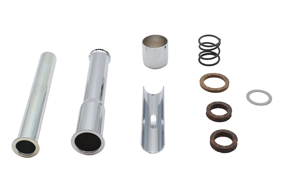 Ultima Shovelhead Pushrod Cover Kit Chrome