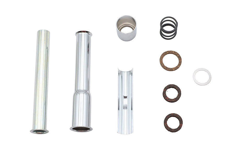 Ultima Shovelhead Pushrod Cover Kit Chrome