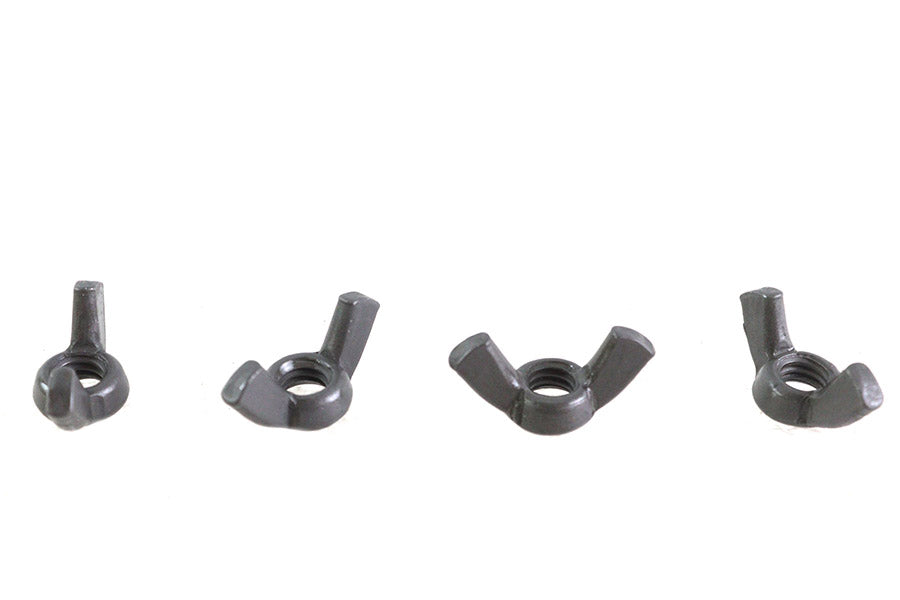Parkerized 6 Volt Battery Rod Wing Nuts