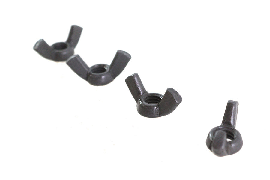 Parkerized 6 Volt Battery Rod Wing Nuts