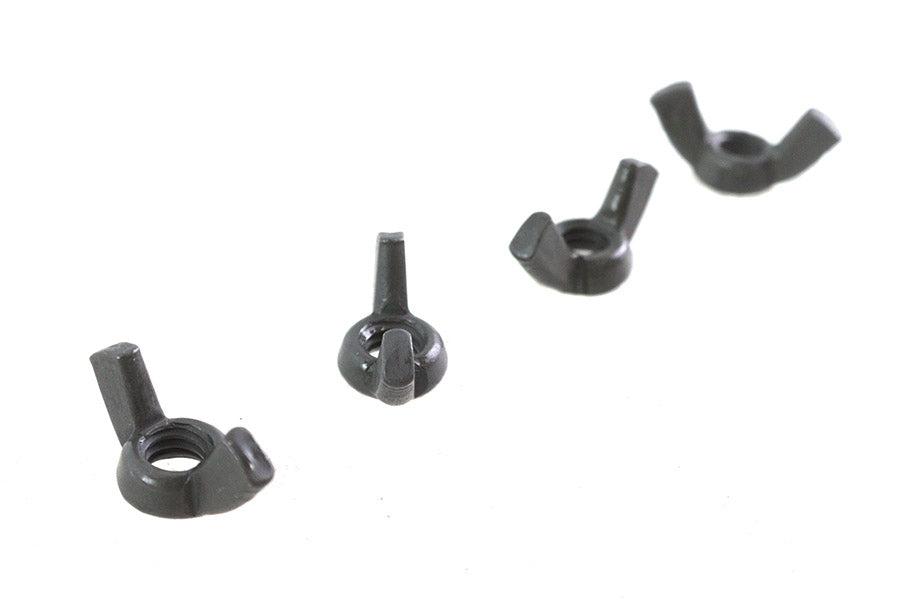 Parkerized 6 Volt Battery Rod Wing Nuts