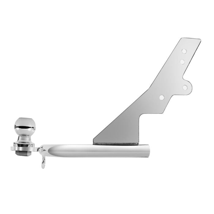 Chrome Harley® Touring Motorcycle Trailer Hitch & Receiver side