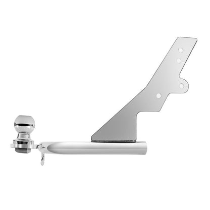 Chrome Harley® Touring Motorcycle Trailer Hitch & Receiver side