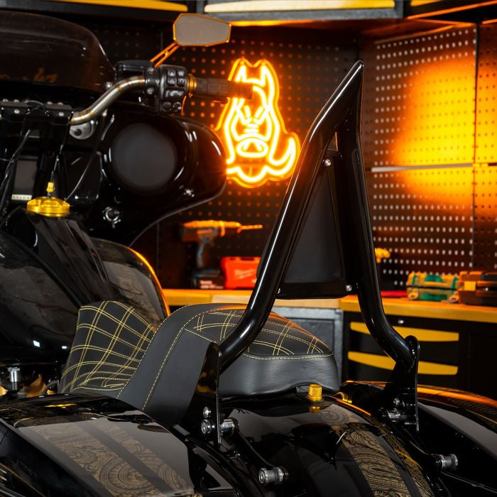 hogworkz havoc backrest  for harley touring