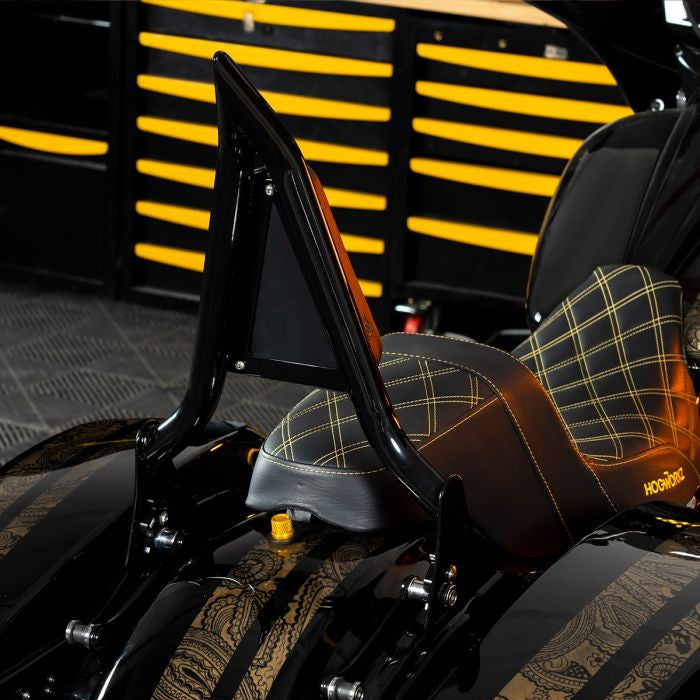 hogworkz havoc sissy bar for harley touring