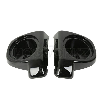 Color Matched Harley® Lower Vented Fairing 6.5" Custom Speaker Pod Mounts from HOGWORKZ