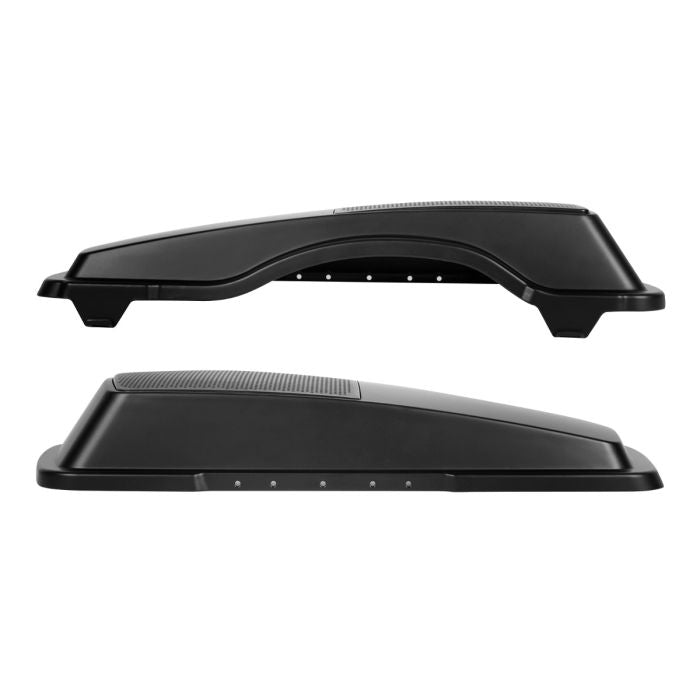 Color Match Harley® Touring Saddlebag Speaker Lids fits '94-'13 from HOGWORKZ side view