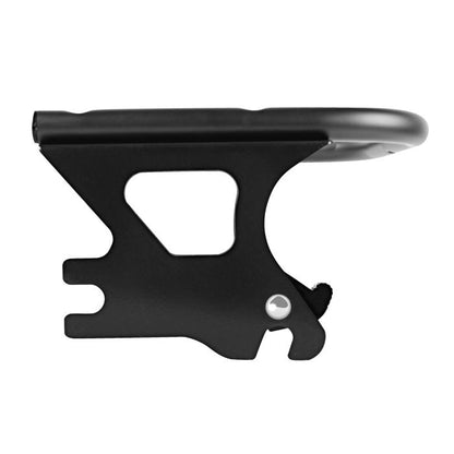 Black Harley® Touring Two-Up Tour Pack Mount for '97-'08 side view