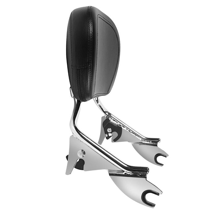 HOGWORKZ® Detachable Shorty Sissy Bar backrest for Harley-Davidson® Touring motorcycles Road King or Street Glide or Electra 
