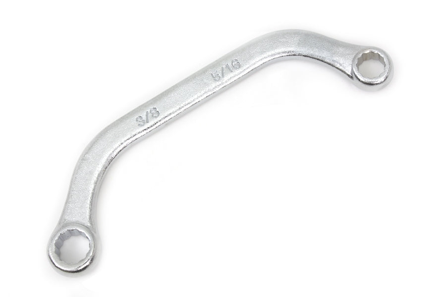 Chrome Socket S" Wrench 5/16" and 3/8