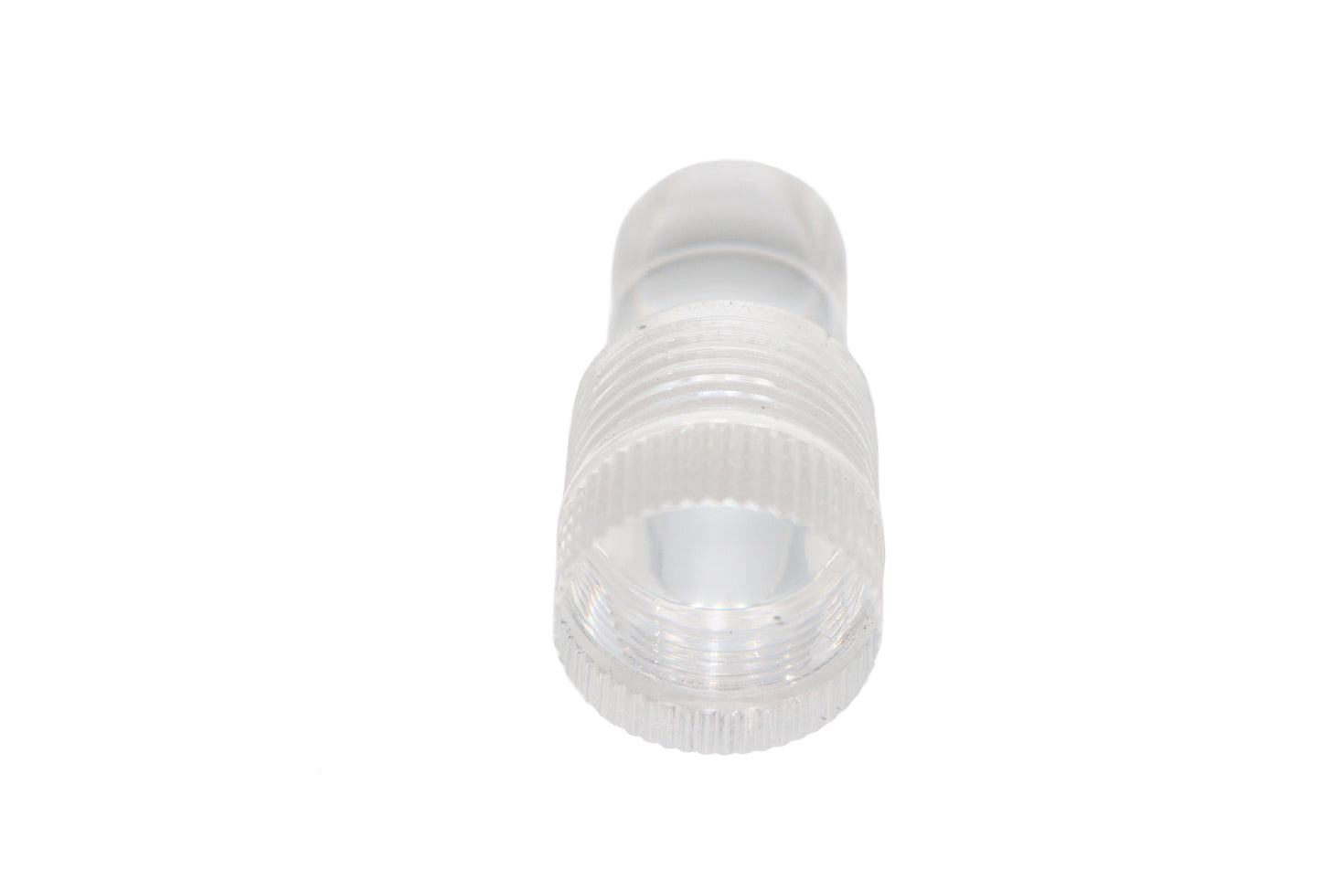 Clear Timing Hole Plug Knurled