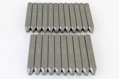 Motor Number Stamp Set