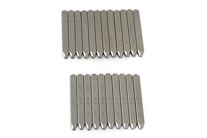 Motor Number Stamp Set