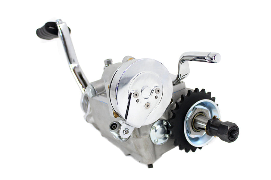 Replica 4-Speed Big Twin Ratchet Transmission Assembly