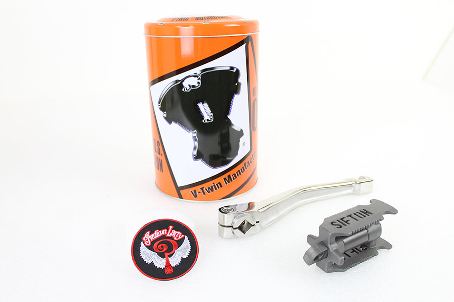 Indian Larry Kick Starter Arm Kit Stainless